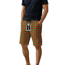 ScotsTee Shop Scottish Peter Men's Highland Kilt Sporran Tartan Shorts