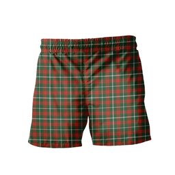 ScotsTee Shop Scottish Prince of Wales Men's Highland Kilt Sporran Tartan Shorts