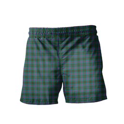 ScotsTee Shop Scottish Wood Ancient Clan Crest Men's Highland Kilt Sporran Tartan Shorts