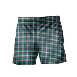 ScotsTee Shop Scottish Thomson Blue Ancient Clan Clan Crest Men's Highland Kilt Sporran Tartan Shorts