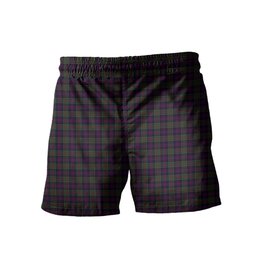 ScotsTee Shop Scottish Donald of Clan Ranald Clan Crest Men's Highland Kilt Sporran Tartan Shorts