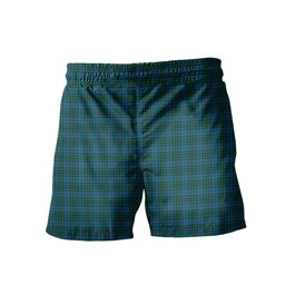 ScotsTee Shop Scottish Matheson Hunting Clan Crest Men's Highland Kilt Sporran Tartan Shorts