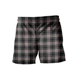 ScotsTee Shop Scottish Moffat Modern SC Clan Crest Men's Highland Kilt Sporran Tartan Shorts