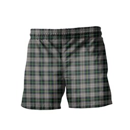 ScotsTee Shop Scottish MacSheehy Men's Highland Kilt Sporran Tartan Shorts