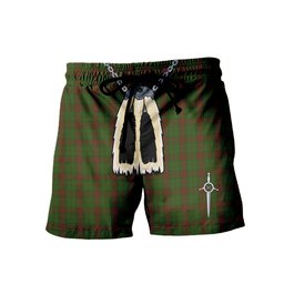ScotsTee Shop Scottish Maxwell Hunting SC Men's Highland Kilt Sporran Tartan Shorts