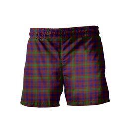 ScotsTee Shop Scottish MacTier of Durris Men's Highland Kilt Sporran Tartan Shorts