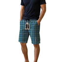 ScotsTee Shop Scottish Thompson Ancient Men's Highland Kilt Sporran Tartan Shorts