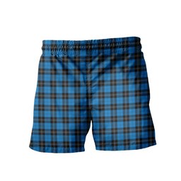 ScotsTee Shop Scottish Ramsay Blue Ancient Men's Highland Kilt Sporran Tartan Shorts