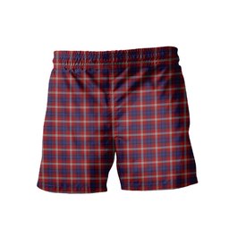 ScotsTee Shop Scottish Ainslie Clan Crest Men's Highland Kilt Sporran Tartan Shorts