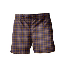 ScotsTee Shop Scottish Murtaugh Men's Highland Kilt Sporran Tartan Shorts