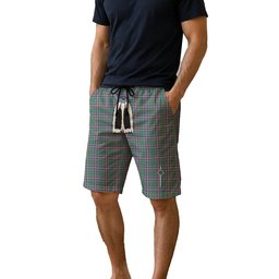ScotsTee Shop Scottish McFarland Hunting Ancient Men's Highland Kilt Sporran Tartan Shorts