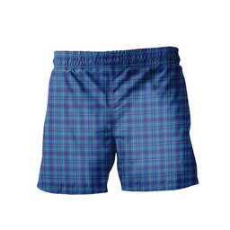 ScotsTee Shop Scottish Mercer Modern Men's Highland Kilt Sporran Tartan Shorts