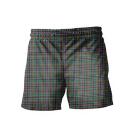 ScotsTee Shop Scottish Hunter Old Ancient Clan Crest Men's Highland Kilt Sporran Tartan Shorts