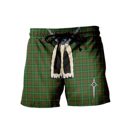 ScotsTee Shop Scottish O'Neill Australia Men's Highland Kilt Sporran Tartan Shorts