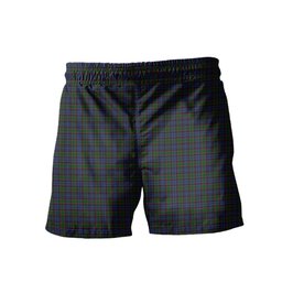 ScotsTee Shop Scottish Fletcher Clan Crest Men's Highland Kilt Sporran Tartan Shorts