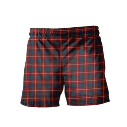 ScotsTee Shop Scottish Nicolson of Lewis Clan Crest Men's Highland Kilt Sporran Tartan Shorts