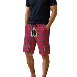 ScotsTee Shop Scottish Rait Clan Crest Men's Highland Kilt Sporran Tartan Shorts