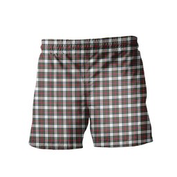 ScotsTee Shop Scottish Dennistoun Clan Crest Men's Highland Kilt Sporran Tartan Shorts