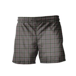 ScotsTee Shop Scottish Thomson Dress Grey Clan Crest Men's Highland Kilt Sporran Tartan Shorts