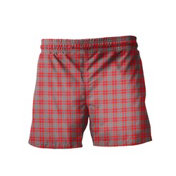 ScotsTee Shop Scottish Moubray Clan Crest Men's Highland Kilt Sporran Tartan Shorts