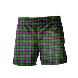 ScotsTee Shop Scottish Selkirk Men's Highland Kilt Sporran Tartan Shorts