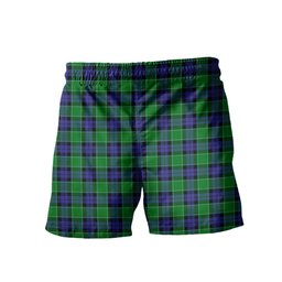 ScotsTee Shop Scottish Monteith Men's Highland Kilt Sporran Tartan Shorts
