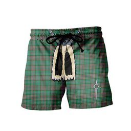 ScotsTee Shop Scottish Ralston USA Ancient Men's Highland Kilt Sporran Tartan Shorts