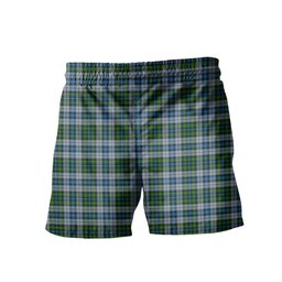 ScotsTee Shop Scottish MacNeil Dress Clan Crest Men's Highland Kilt Sporran Tartan Shorts