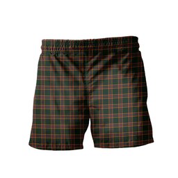 ScotsTee Shop Scottish Moran Family Ubique Men's Highland Kilt Sporran Tartan Shorts
