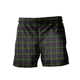 ScotsTee Shop Scottish Paget Men's Highland Kilt Sporran Tartan Shorts