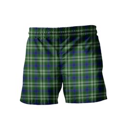 ScotsTee Shop Scottish Mow Clan Crest Men's Highland Kilt Sporran Tartan Shorts