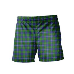 ScotsTee Shop Scottish Turnbull Hunting SC Men's Highland Kilt Sporran Tartan Shorts