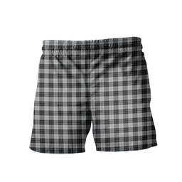 ScotsTee Shop Scottish MacRae Dress Clan Crest Men's Highland Kilt Sporran Tartan Shorts