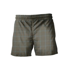ScotsTee Shop Scottish Haig Clan Crest Men's Highland Kilt Sporran Tartan Shorts