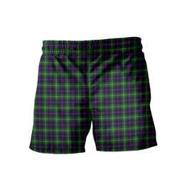 ScotsTee Shop Scottish Sutherland Modern Men's Highland Kilt Sporran Tartan Shorts