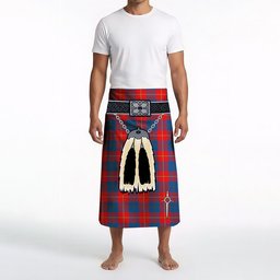 ScotsTee Shop Scottish Blane Clan Highland Kilt Sporran Tartan Beach Towel