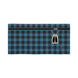 ScotsTee Shop Scottish Angus Ancient Clan Highland Kilt Sporran Tartan Beach Towel
