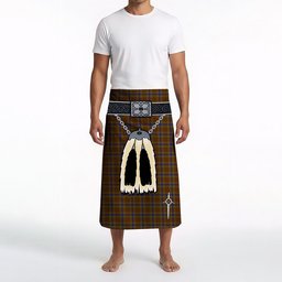 ScotsTee Shop Scottish Balfour 2 Clan Highland Kilt Sporran Tartan Beach Towel