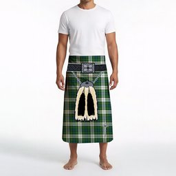 ScotsTee Shop Scottish Black Watch Dress Ancient Clan Highland Kilt Sporran Tartan Beach Towel