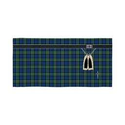 ScotsTee Shop Scottish Baird Ancient Clan Highland Kilt Sporran Tartan Beach Towel