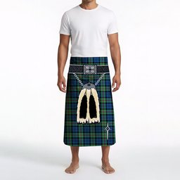 ScotsTee Shop Scottish Baird Ancient Clan Highland Kilt Sporran Tartan Beach Towel