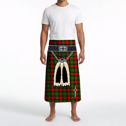 ScotsTee Shop Scottish Blackstock Clan Highland Kilt Sporran Tartan Beach Towel