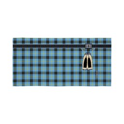 ScotsTee Shop Scottish Bell of the Borders Modern Clan Highland Kilt Sporran Tartan Beach Towel