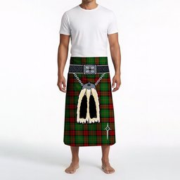 ScotsTee Shop Scottish Blackstock Hunting Clan Highland Kilt Sporran Tartan Beach Towel