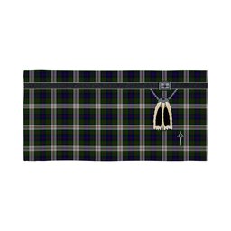 ScotsTee Shop Scottish Blair Dress Clan Highland Kilt Sporran Tartan Beach Towel