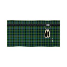 ScotsTee Shop Scottish Baillie Ancient Clan Highland Kilt Sporran Tartan Beach Towel