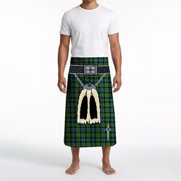 ScotsTee Shop Scottish Baillie Ancient Clan Highland Kilt Sporran Tartan Beach Towel