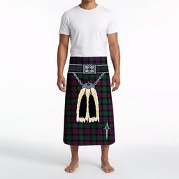 ScotsTee Shop Scottish Alexander Hunting Personal Clan Highland Kilt Sporran Tartan Beach Towel