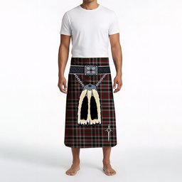 ScotsTee Shop Scottish Borthwick Clan Highland Kilt Sporran Tartan Beach Towel