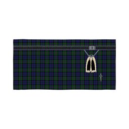 ScotsTee Shop Scottish Baird Modern Clan Highland Kilt Sporran Tartan Beach Towel